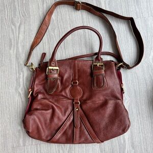 Madewell Brown Leather Tote Bag